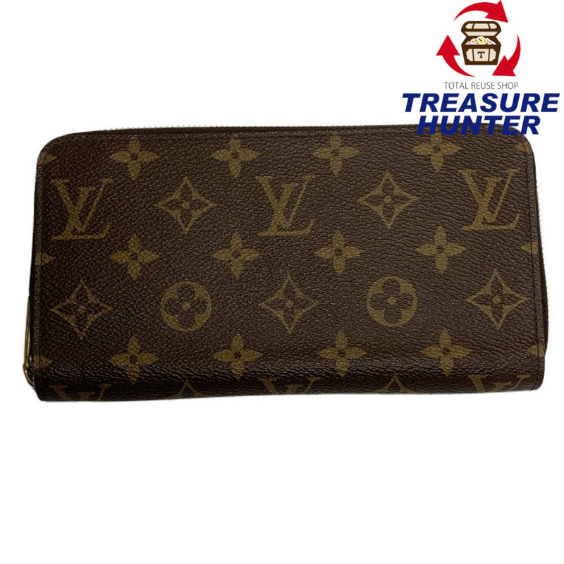 ルイ・ヴィトン モノグラム ジッピーウォレット M42616 ラウンドファスナー 長財布 LOUIS VUITTON 【240005004698】