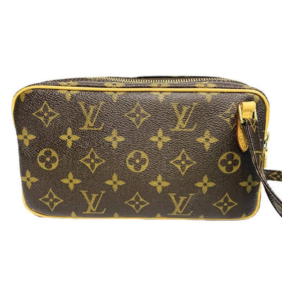 ルイ・ヴィトン モノグラム ポシェットマルリーバンドリエール ショルダーバッグ M51828 LOUIS VUITTON 【240005004785】