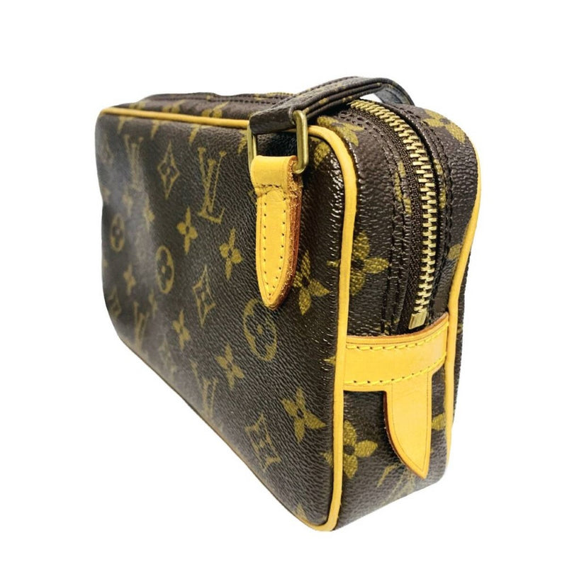 ルイ・ヴィトン モノグラム ポシェットマルリーバンドリエール ショルダーバッグ M51828 LOUIS VUITTON 【240005004785】