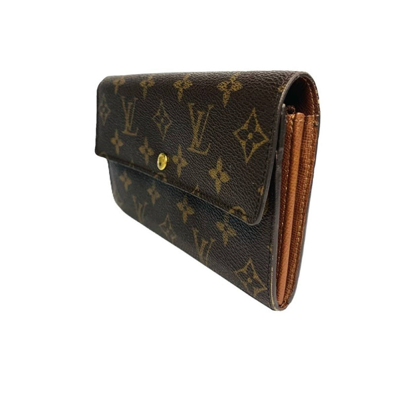 ルイ ヴィトン モノグラム ポルト モネ クレディ 長財布 M61725 LOUIS VUITTON 【240005005421】