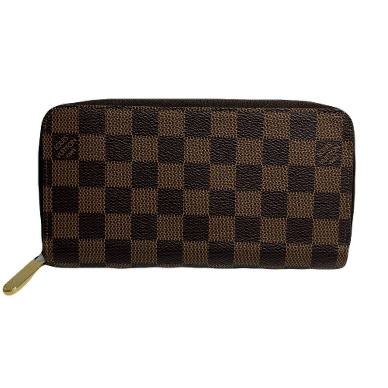 【美品】ルイヴィトン ダミエ ジッピーウォレット N41661 ラウンドファスナー 長財布 LOUIS VUITTON 【240005006255】