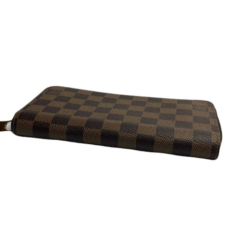 【美品】ルイヴィトン ダミエ ジッピーウォレット N41661 ラウンドファスナー 長財布 LOUIS VUITTON 【240005006255】