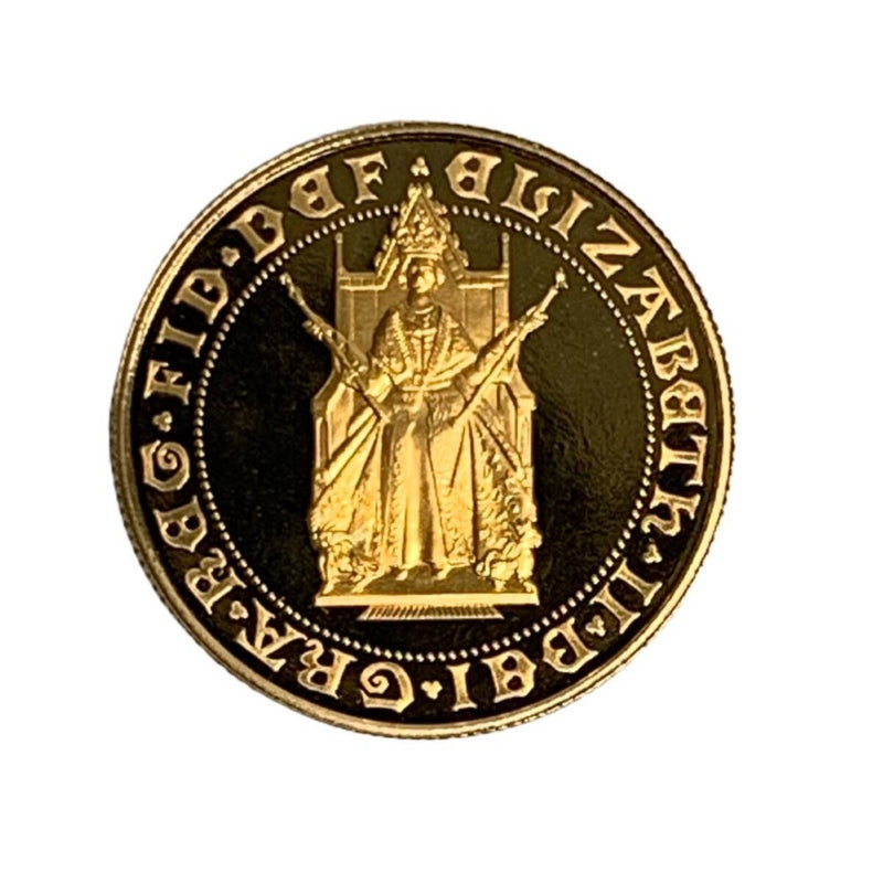 【希少】 1989 ソブリン500周年記念 2ポンド 金貨 Double Sovereign 【240005006256】