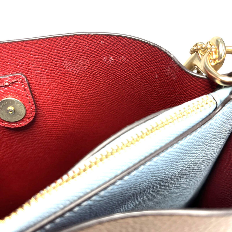 COACH コーチ モリーバケットバッグ22 2Wayバッグ ショルダーバッグ ハンドバッグ レザー ベージュ CA177 【240005006379】