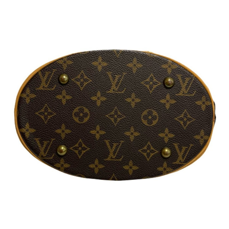 ルイ ヴィトン モノグラム バケットPM プチバケット トートバッグ ポーチ付き M42238 LOUIS VUITTON 【240005006489】
