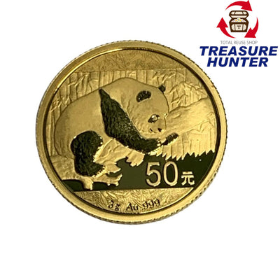 純金 中国 金貨 2016年 50元 パンダ金貨 3g K24 24金 【240005006731】