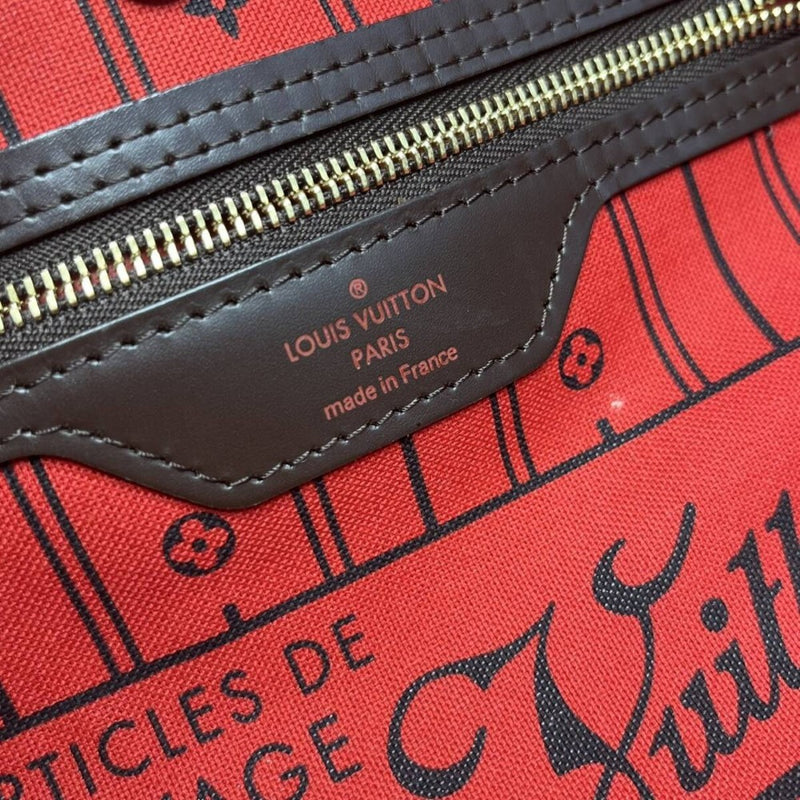 ルイ ヴィトン ダミエ ネヴァーフルMM トートバッグ ショルダーバッグ N51105 LOUIS VUITTON 【240005006789】