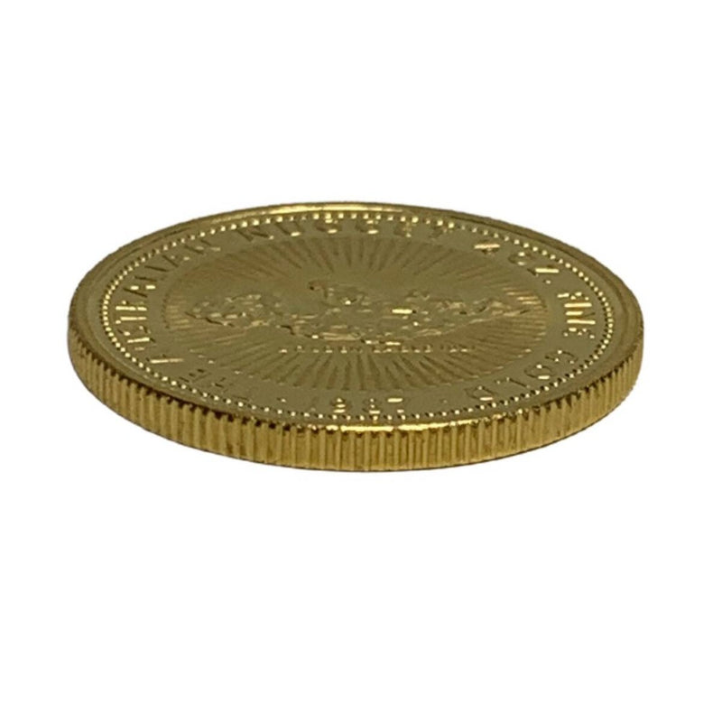 純金 1987年 オーストラリア ナゲット金貨 1/4オンス 金貨 7.8g K24 24金 【240005006812】