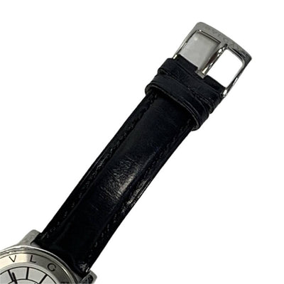 BVLGARI ブルガリ ブルガリブルガリ ソロテンポ レディース クォーツ 腕時計 ST29S ホワイト 稼動品 【240005006847】