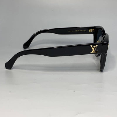 ルイ ヴィトン サングラス LV コンフィデンス スクエア Z2063U ブラック LOUIS VUITTON  【240005006870】