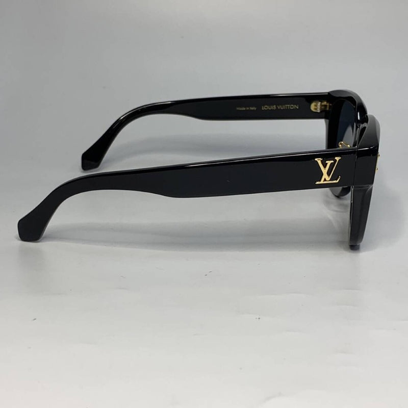 ルイ ヴィトン サングラス LV コンフィデンス スクエア Z2063U ブラック LOUIS VUITTON  【240005006870】