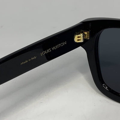 ルイ ヴィトン サングラス LV コンフィデンス スクエア Z2063U ブラック LOUIS VUITTON  【240005006870】