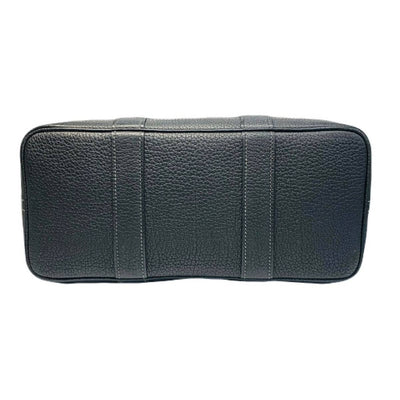 HERMES エルメス ガーデンパーティーTPM トートバッグ　ハンドバッグ ブラック トワルアッシュ ネゴンダ □O刻印 【240005007123】