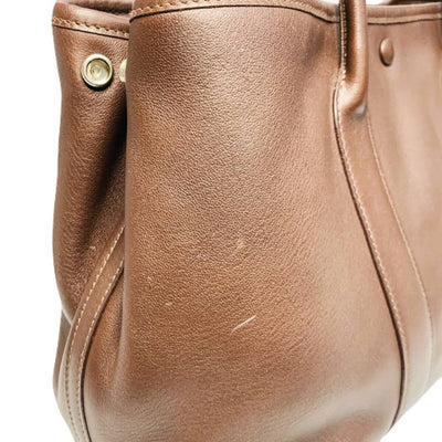 HERMES エルメス ガーデンツイリーTPM ハバナ スイフト ブラウン トートバッグ 【240005007184】