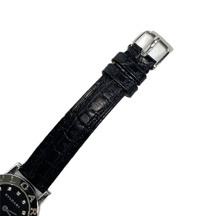 BVLGARI ブルガリ ブルガリブルガリ 12Pダイヤ クォーツ レディース BB23SL 稼動品 【240005007187】