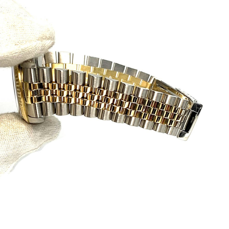 ROLEX ロレックス デイトジャスト 10Pダイヤ 16233G X番 自動巻き メンズ 腕時計 【240005007438】