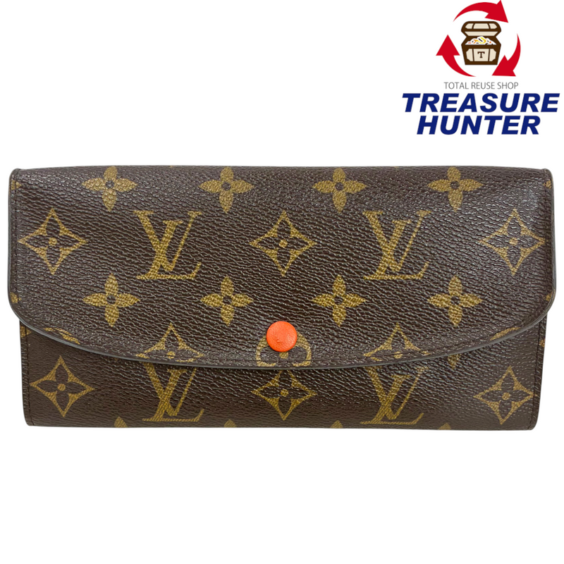 LOUIS VUITTON モノグラム ポルトフォイユ・エミリー M61578