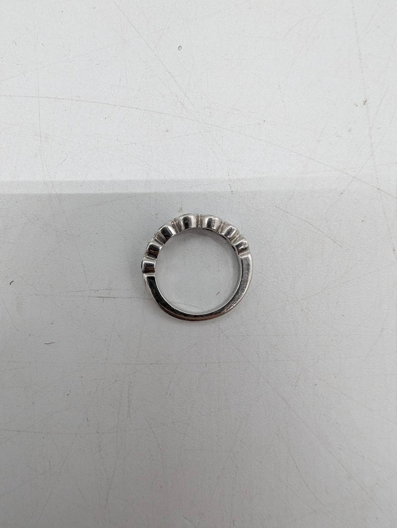 ティファニー Pt950 ジャズリング ダイヤモンド・サファイア サイズ2.5号 Tiffany&Co. 【102050741007】