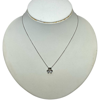 保証書あり ヴァンクリ フリヴォル ペンダント ミニモデル ネックレス 18K ホワイト ダイヤ ヴァンクリーフ&アーペル　Van Cleef＆Arpels 【240001018130】