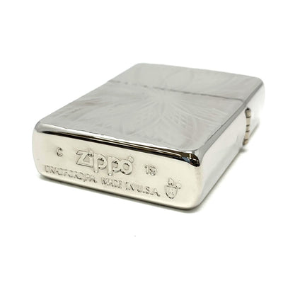 ZIPPO  アーマーケース　両面加工　シルバーカラー　箱あり 【101058816001】