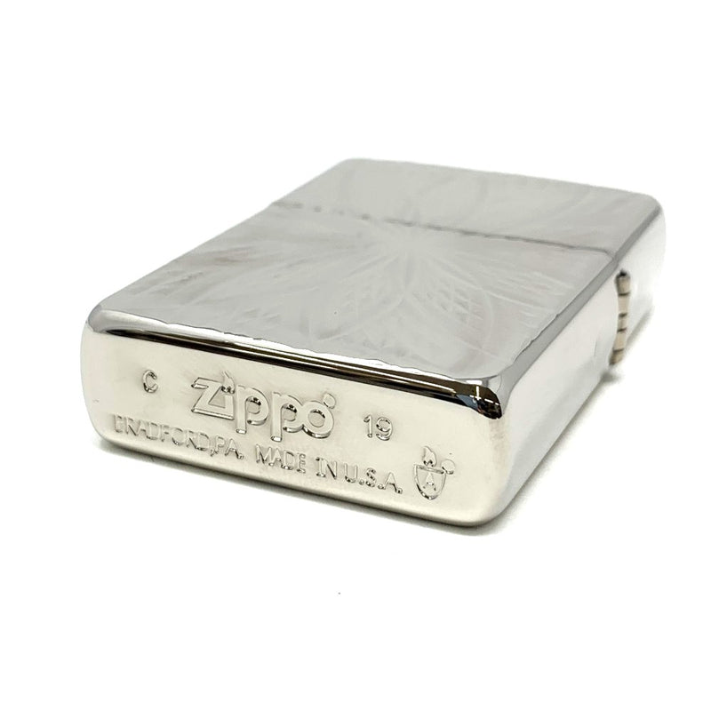 ZIPPO  アーマーケース　両面加工　シルバーカラー　箱あり 【101058816001】