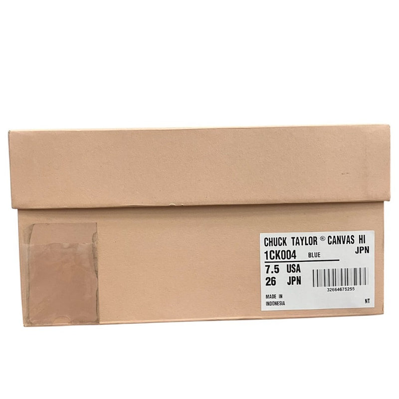 CONVERSE ADDICT CHUCK TAYLOR CANVAS HI 1CK004 サイズ26cm ブルー 2015年10月発売 コンバース アディクト 【101063328006】