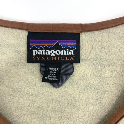 Patagonia(パタゴニア) ユニセックス シンチラ カーディガン サイズM(メンズ)/L(レディース) カラーOAT クリーム系 ジャケット 【100062467003】
