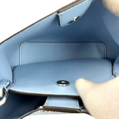 MICHAEL KORS PRATT バケット クロスボディ スモールMKシグネチャー 35S4S3FM5V1540 ライトスカイ マイケルコース 【101065175008】