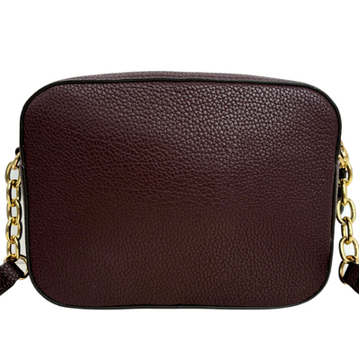 Lauren Ralph Lauren RLLロゴ ショルダーバッグ ボルドー ローレンラルフローレン 【101075892008】