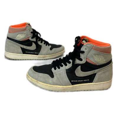 NIKE ナイキ　スニーカー　エアジョーダン　1　RETRO HIGH OG 27cm グレー×ブラック×オレンジ　AIR JORDAN メンズ　靴 【101045515008】