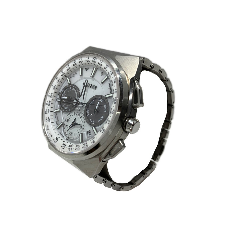 CITIZEN シチズン　腕時計　サテライトウェーブ　F900 エコドライブ　世界限定モデル　ホワイト文字盤　CC9000-51A 【101050426001】