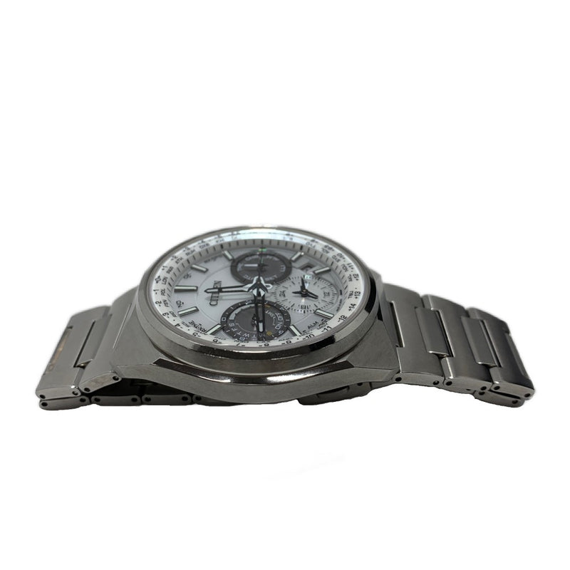 CITIZEN シチズン　腕時計　サテライトウェーブ　F900 エコドライブ　世界限定モデル　ホワイト文字盤　CC9000-51A 【101050426001】