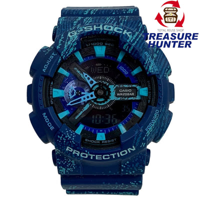 CASIO G-SHOCK 腕時計 GA-110TX Mist Texture(ミストテクスチャー) ブルー デジアナクロノグラフクォーツ カシオ 【101051779005】