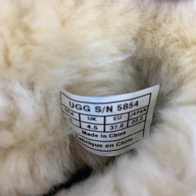 UGG アグ　ムートンブーツ クラシックミニ　5854 シープスキン サイズ23cm　チェスナット　レディース【101053108008】