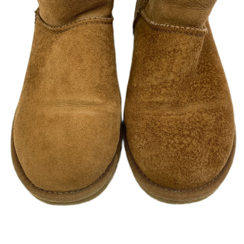 UGG アグ　ムートンブーツ クラシックミニ　5854 シープスキン サイズ23cm　チェスナット　レディース【101053108008】