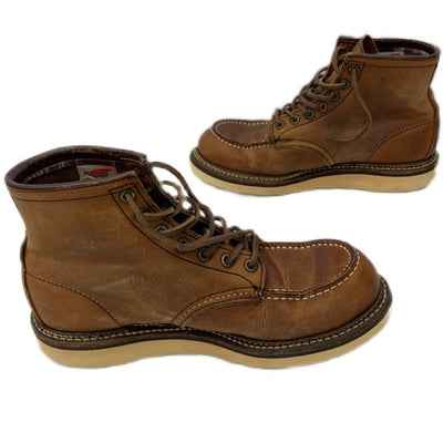 RED WING レッドウィング ブーツ 1907 CLASSIC MOC 6インチ Dワイズ 26cm ブラウン メンズ【101053399008】