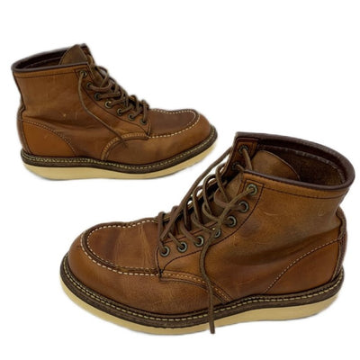 RED WING レッドウィング ブーツ 1907 CLASSIC MOC 6インチ Dワイズ 26cm ブラウン メンズ【101053399008】