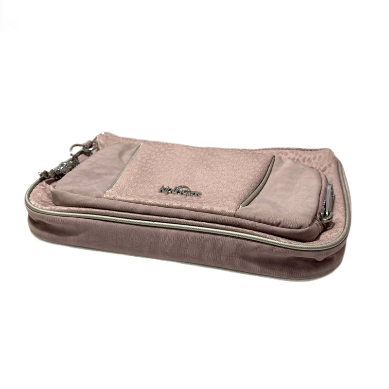 KIPLING キプリング　ショルダーバッグ　ヒョウ柄　ローズ 【101053417008】