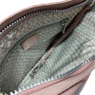KIPLING キプリング　ショルダーバッグ　ヒョウ柄　ローズ 【101053417008】