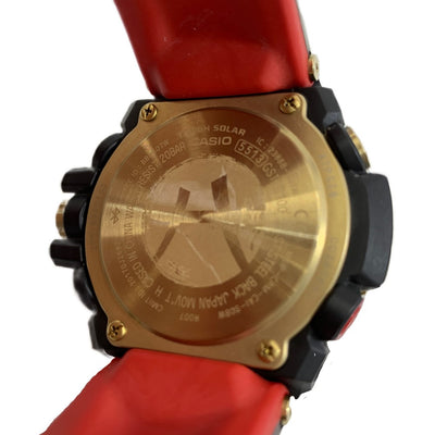CASIO G-SHOCK 八村塁コラボ　腕時計　GST-B100 ブラック×ゴールド×レッド　カシオ　G-ショック 【101053479008】