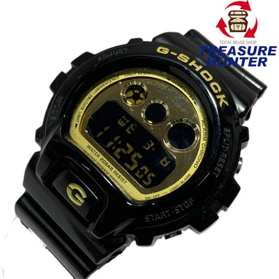 CASIO G-SHOCK 腕時計　DW-6900CB FOXFIRE ブラック×ゴールド　G-ショック 【100153686008】