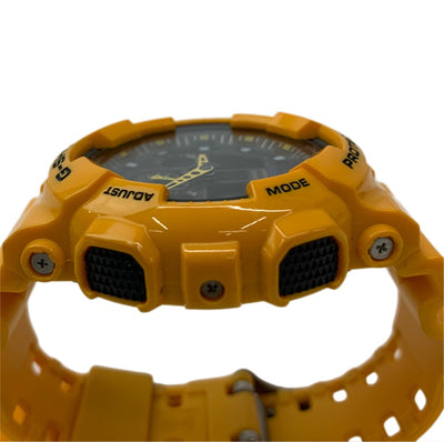 CASIO G-SHOCK 腕時計　GA-100A9-ADR イエロー　クォーツ　ショックレジスト　カシオ　G-ショック 【101053755008】