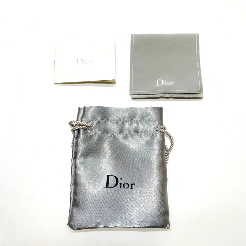 Christian Dior クリスチャンディオール ブレスレット ロゴ ラインストーン ゴールド 【240001011330】