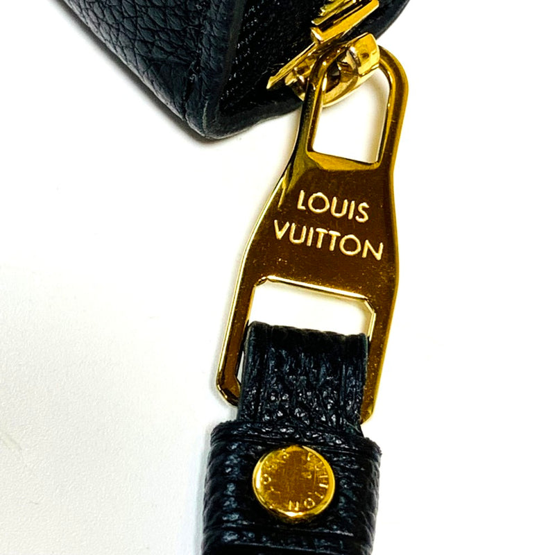 LOUIS VUITTON ルイ・ヴィトン ジッピーウォレット モノグラムアンプラント ノワール ラウンドファスナー長財布 レザー ブラック M61864 【240001011396】